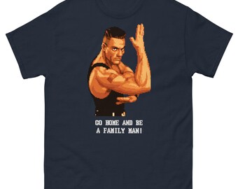 Jean-Claude Van Damme Guile Street Fighter 2 II The Movie T-Shirt