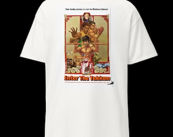 Enter the Dragon x Tekken Parody Fighting Game Classic Martial Arts Movie T-Shirt