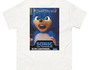 Bad CGI Sonic The Hedgehog Movie Mega Drive T-Shirt