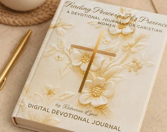 Christian Devotional Journal | 30-Day Bible Study | Devotional (Digital Download)