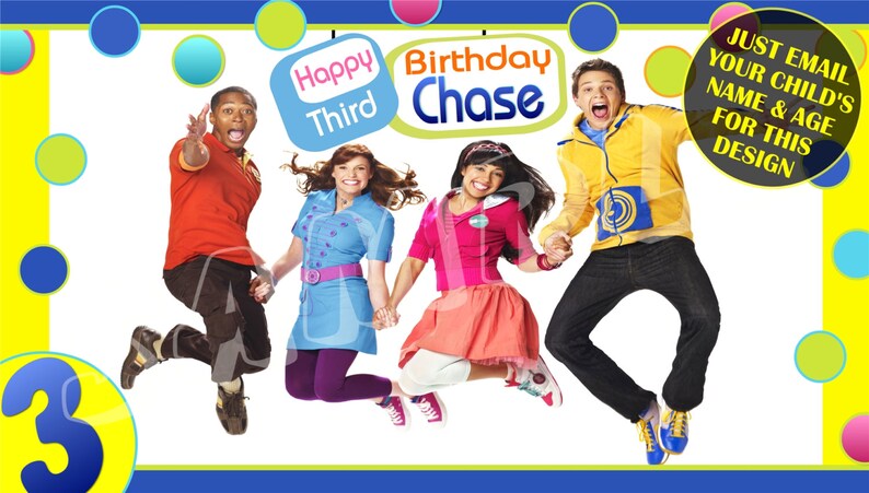 Fresh Beat Band Happy Birthday Banner Birthday Banner | Etsy