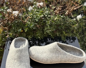 Artisan-Made Felted Wool Slippers to Keep Your Feet Warm and Stylish