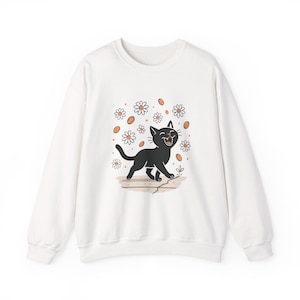 Unlucky Black Cat | Crewneck Sweatshirt