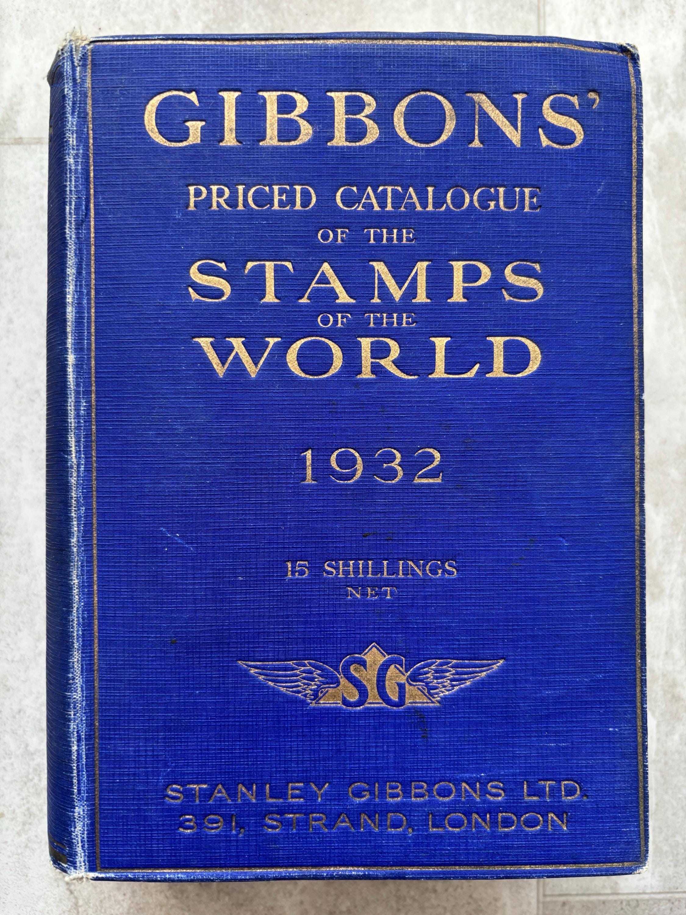 Gibbons Priced Catalogue of the Stamps of the World, Hardcover