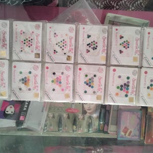 Multicolor Round Bindi Pack – Small Dot Forehead Stickers, Indian Traditional Tikka Set for Women Girls  Pack Of 12 (Assorted Colors)