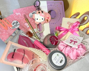 Mystery Gift Box 15+ Items | Cozy Self Care Gift for Her