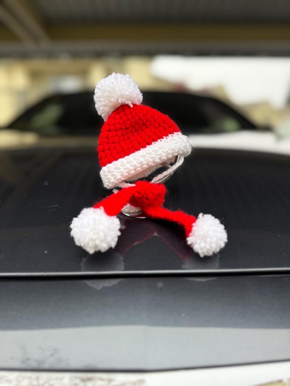 Mini Hat & Scarf for Mercedes-benz Hood Emblem | Cute Car  display picture 3