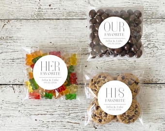 Pegatinas personalizadas para él y para ella, regalos de boda, pegatinas para regalos, pegatinas de boda personalizadas, regalos de boda personalizados