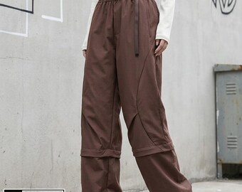 Pantaloni a gamba dritta e ampia / Pantaloni casual / Per tutti i giorni / Stile minimalista