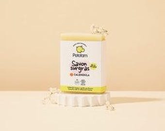 Pototam Calendula Superfat Soap | From Birth | Organic and Made in France