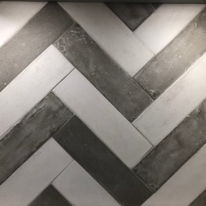 Concrete Tile Samples Bricks - 5 pieces