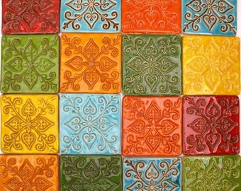 a Multicolor tiles, Dekornia decors - 16pcs.