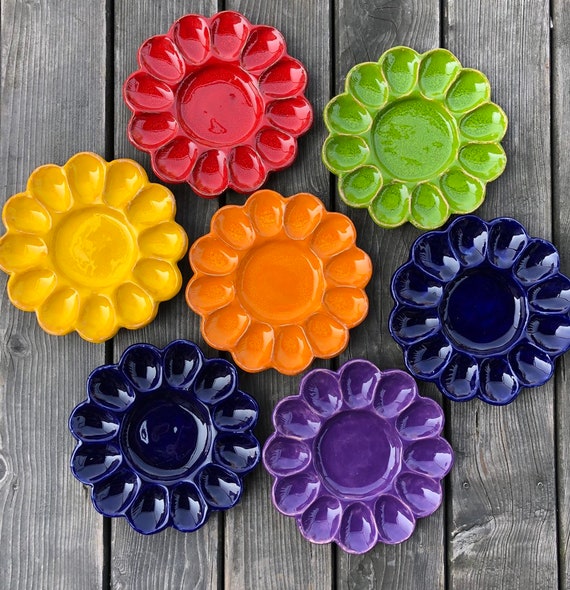 Easter top egg plate