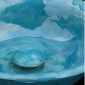 Ceramic Pop-up drain - color on request