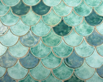 RL3 fish scales tiles 87pcs - 0,5m2 = 5,38 sq.ft