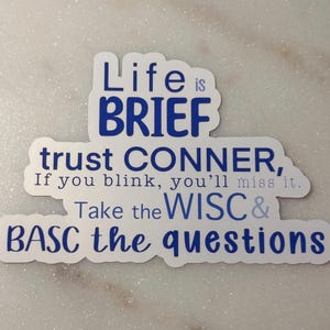 Psychological Testing Sticker. Executive Functioning. Psychologist. Clinical. School.  Vinyl. Waterproof. Glossy.