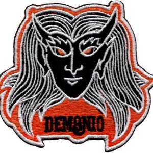 Parche bordado Demonio