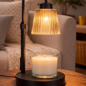 Dimmer Candle Warmer Lamp, Adjustable Timer, Flameless Fragrance Warmer