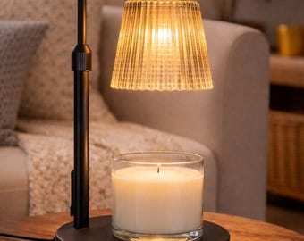 Dimmer Candle Warmer Lamp, Adjustable Timer, Flameless Fragrance Warmer