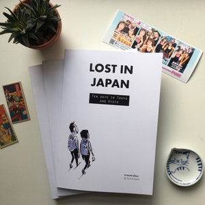 Lost in Japan travel zine