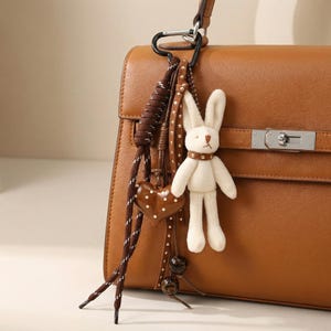 Rabbit Bag Charm - Etsy display picture 1