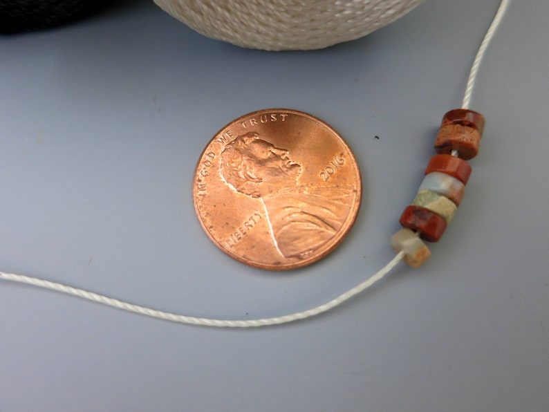 Mala Cord 77 Yard Spool Micro Macrame Kumihimo Crochet Cord Choice of Colors 0.5mm Diameter S-Lon Tex 210 Beading Cord