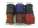 0.5mm LEATHER CORD 10 Meter Spool, Natural Dyes, Lead Free, Many Colors, Ready to Ship! 