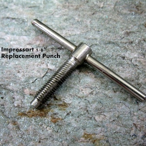 1/8&quot; Replacement Punch for Impressart LARGE 2 Hole Punch, Ready to Ship!
