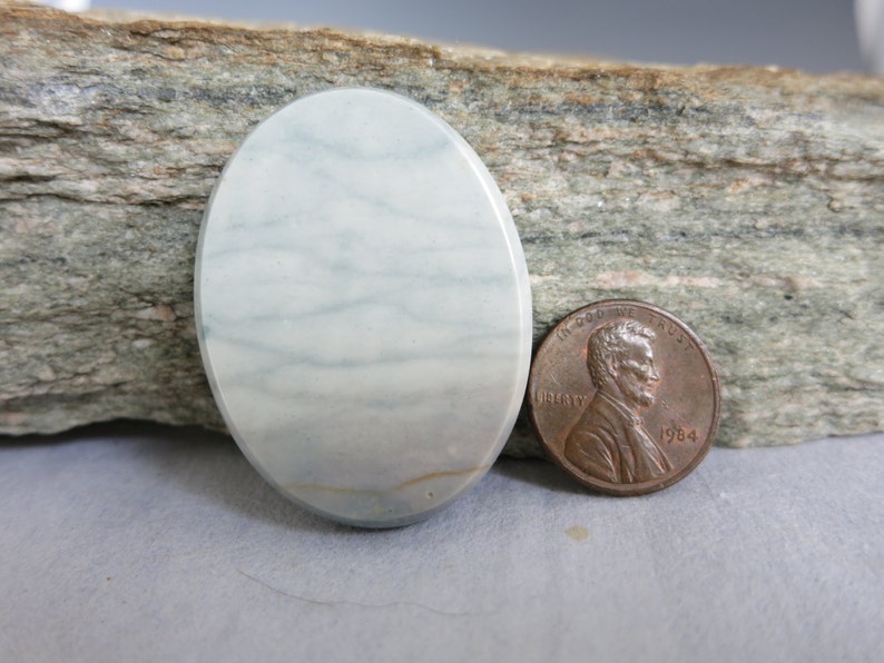 40x30x5mm Ready to Ship Wave Jasper Cabochon