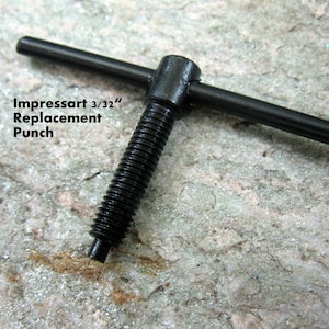 3/32" Replacement Punch for Impressart 2 Hole Punch, Ready to Ship!