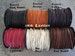2mm LEATHER CORD 3 yards, Choice of Colors, Ready to Ship! 