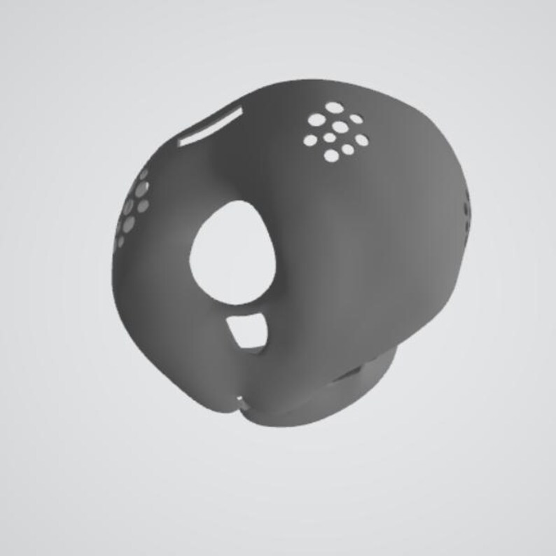 Printable 3D STL Head Base Digital File, Fursuit Base Digital File, DIY ...