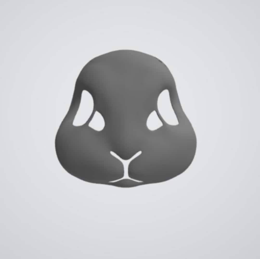 Printable 3D STL Head Base Digital File, Fursuit Base Digital File, DIY ...