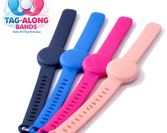 Kids AirTag Bracelet: Waterproof, Adjustable Tracker Band