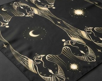 Egyptian Revival Scarf by fox savant