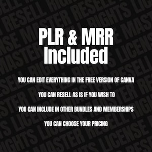 The 27 PDF Method Done For You Digital Product Master Resell Rights Make Daily Money Online PLR & MRR Canva Editable Guide image 8