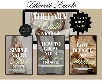 Daily Cash Method Bundle: Digital Business PLR & MRR