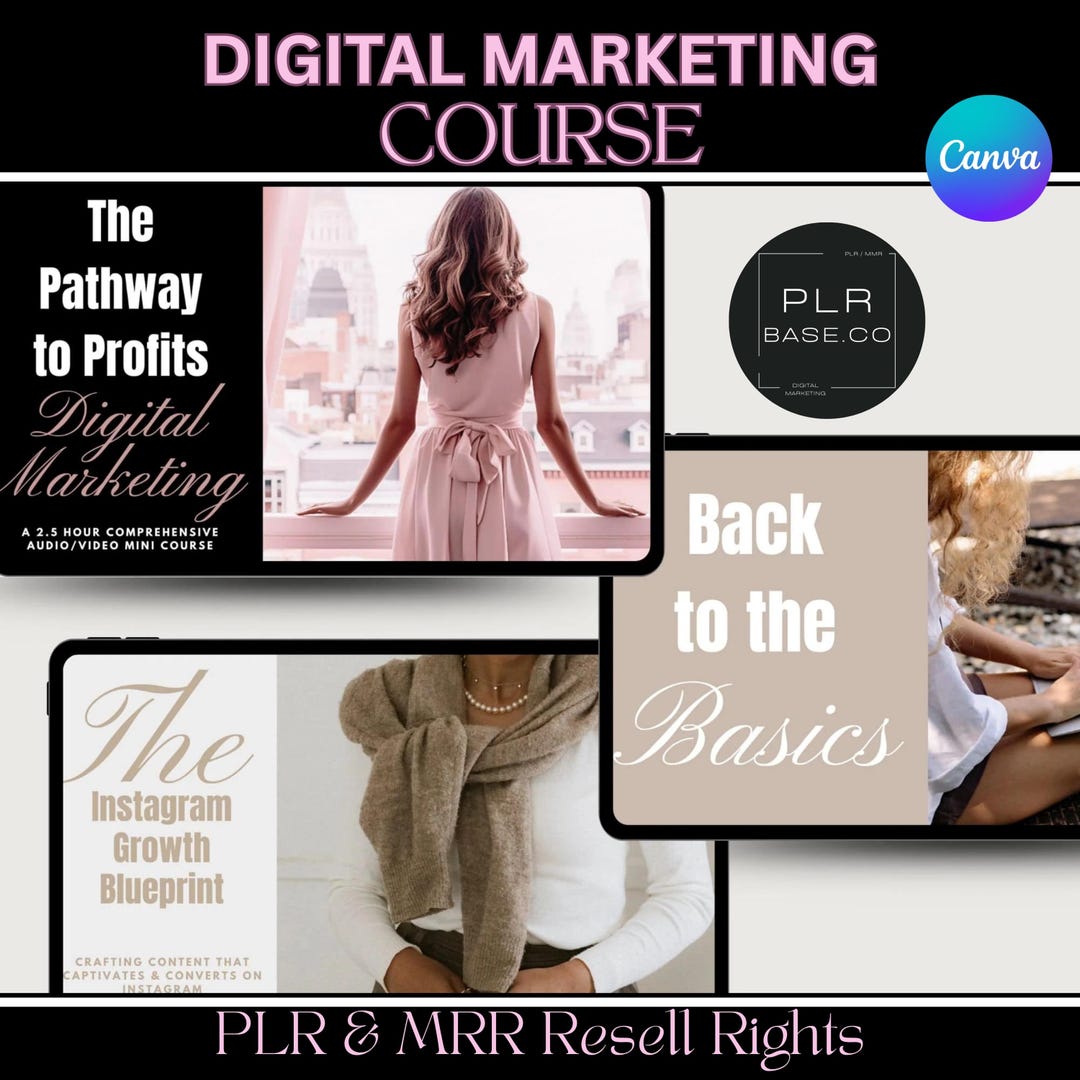 The Mini Course Bundle for Digital Marketing With PLR & MRR Resell ...