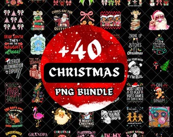 Más de 40 PNG navideños retro, PNG navideños de moda, PNG navideños de Feliz Navidad, PNG navideños populares, Diseños navideños, PNG navideños divertidos