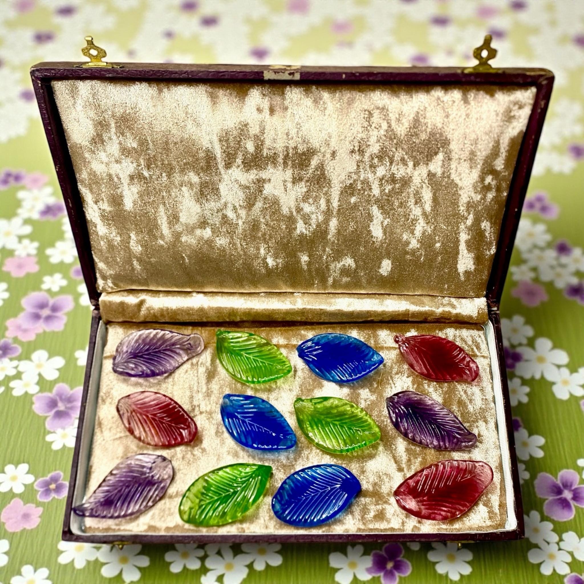 Lot De 10 Porte-couteaux En Verre Transparent - Occasion