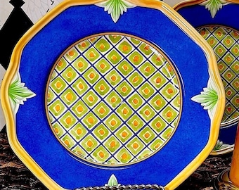 Villa della Luna Luncheon Plates Set of 2| Whimsicial Dinnerware