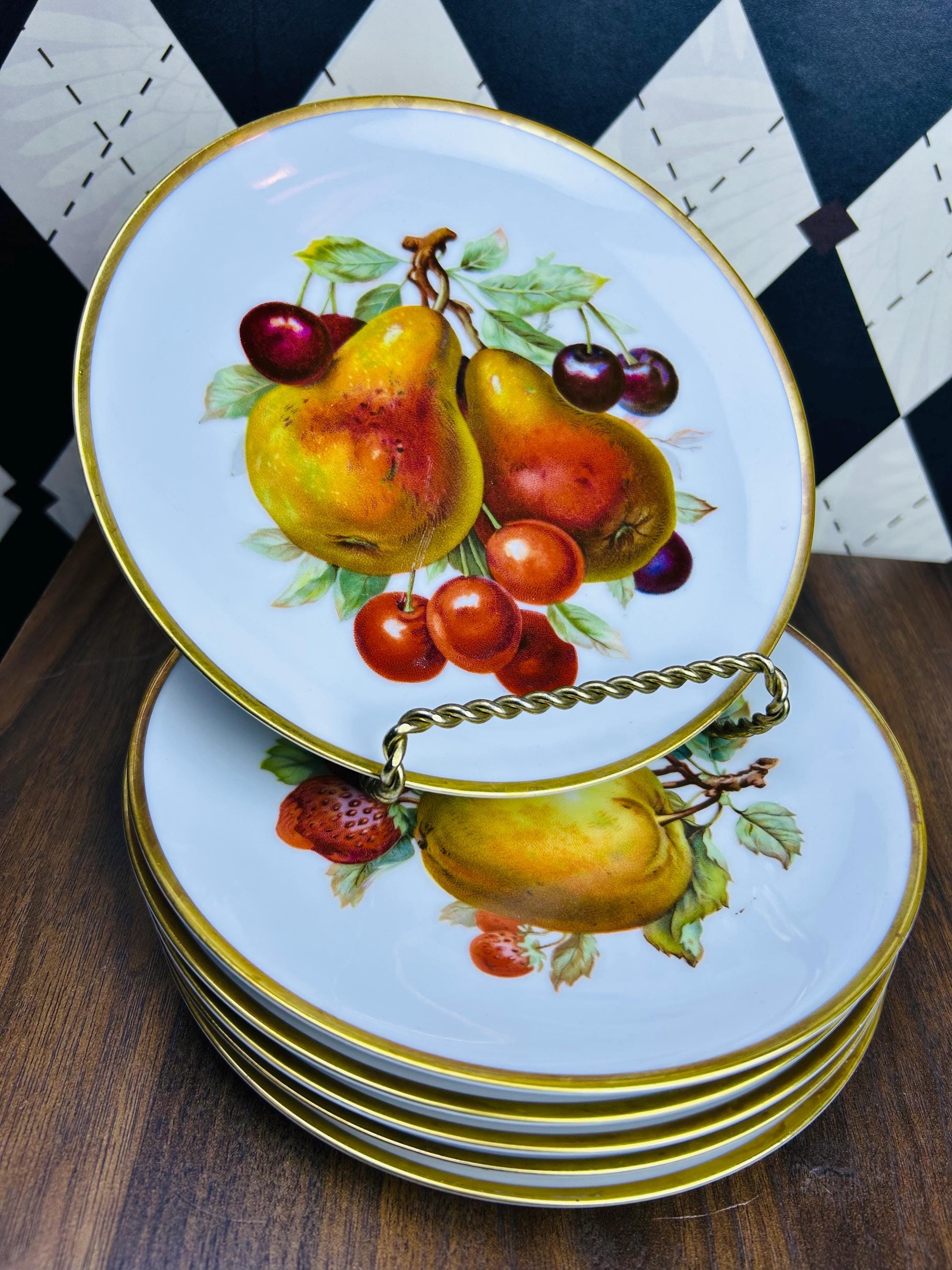Antique Germany Porcelain Plates - Etsy