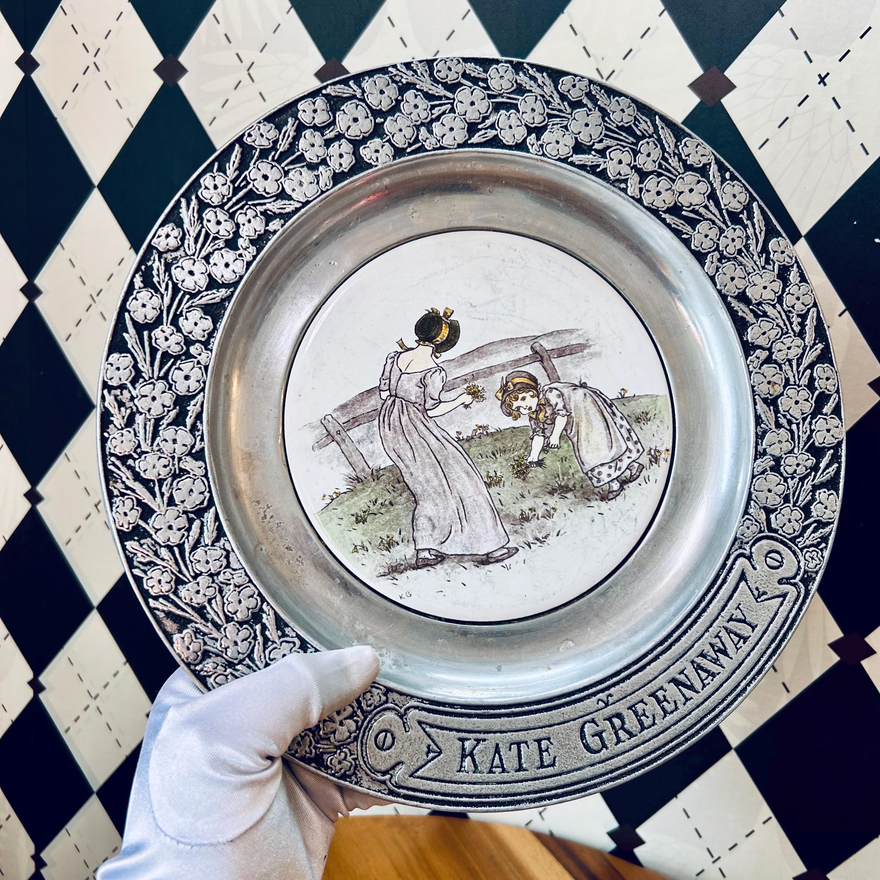 Kate Greenaway Plate - Etsy