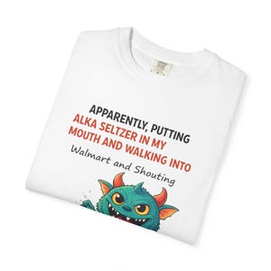 Camiseta de monstruo viral mutado / Camiseta divertida de dibujos animados de virus, humor de cuarentena imagen 16