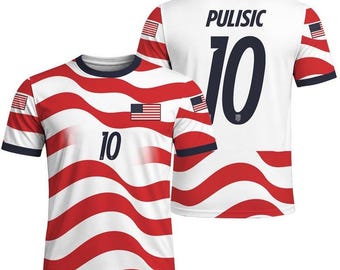Custom USA Soccer Jersey, USMNT Tshirt World Cup 2026 Gift For Fan Football