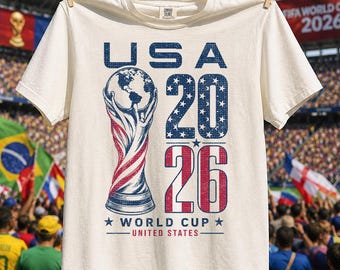 Vintage USA Soccer Comfort Colors Shirt, Retro 90s United States Tee World Cup 2026 Sweatshirt