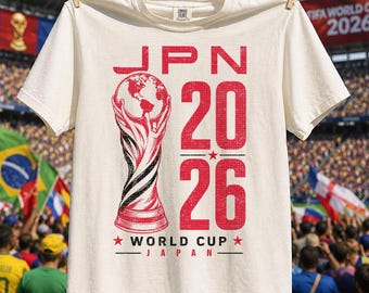 Vintage Japan Soccer Comfort Colors Shirt, Retro 90s World Cup 2026 Sweatshirt