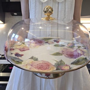 Rozentaartvorm met plexikoepel (30 cm)