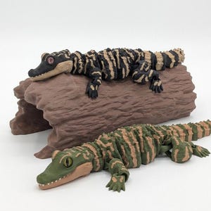Articulated Alligator - 3D Printed Fidget Toy