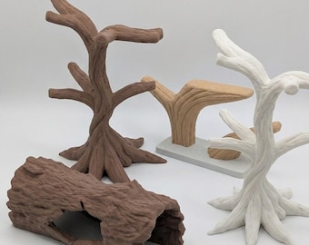 3D Gedruckter Holz Aufsteller für Spielzeug